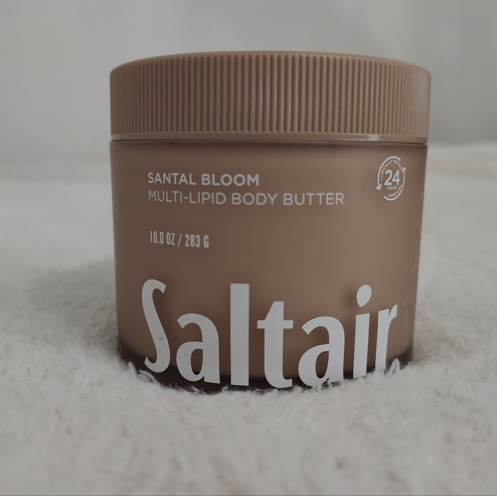SOLD Saltair Santal Bloom Lotion Multi-Lipid Body Butter Rich Hydrating 10 Fl Oz